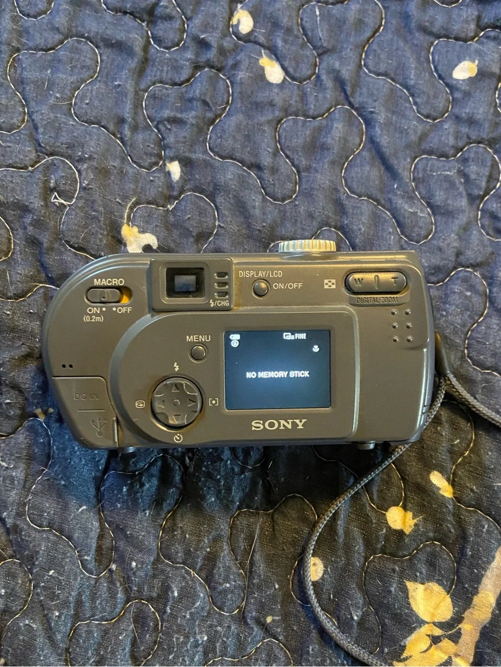 Sony Cyber-shot Compact Digital Camera - Blue/Silver